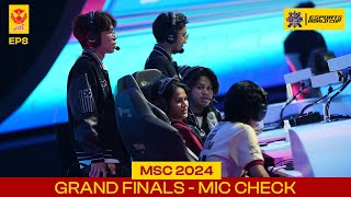 MSC 2024  GRAND FINALS  MIC CHECK [upl. by Hausmann]