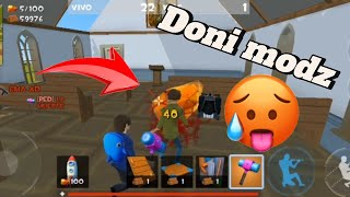 Rocket Royale hacker Doni modz 11 KILLS gameplay [upl. by Ikik]