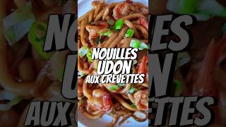 Nouilles UDON aux crevettes 🥢🦐 [upl. by Metzger]