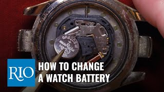 How to Change a Watch Battery [upl. by Brandon]