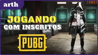 PUBG LIVE  PUBG COM A GALERA DO CANAL [upl. by Lynea160]