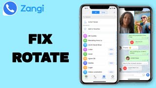 How To Fix And Solve Rotate On Zangi App  Final Solution [upl. by Jermain862]