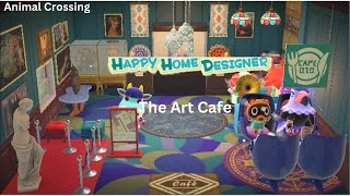 The Art Cafe for Naomi Animal Crossing New Horizons Happy Home Paradise [upl. by Everard12]