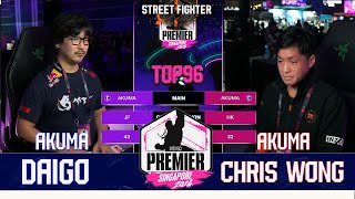 DAIGO VS CHRIS WONG TOP 96  DAY 2  Super Premier Singapore  Capcom Pro Tour 2024 [upl. by Demona]