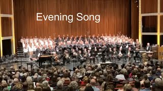 Evening song by Mattaniah Christian Male Choir Director Herman den Hollander [upl. by Clemmy]