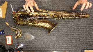 Saxophone Shipping Topic Corking Keys Shut amp Removing Them [upl. by Cassella]