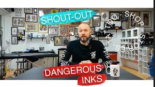 Tattoo Shop Stories  Shoutout and Dangerous Inks [upl. by Truman225]