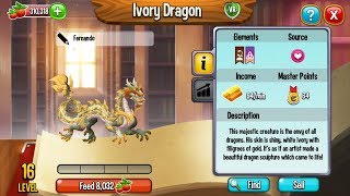 Dragon City Breeding Tutorial  How To Breed IVORY DRAGON amp LEGACY DRAGON [upl. by Aicek]