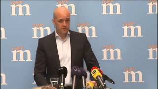 Swedish PM Reinfeldt Open your hearts for mass immigration ENGSUBS [upl. by Handy]