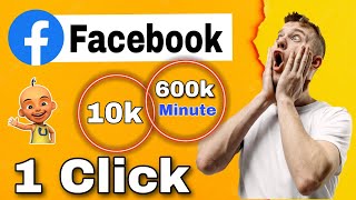 Facebook 10k followers  facebook 1 click 10k followers complete 101 real followers [upl. by Sandon]