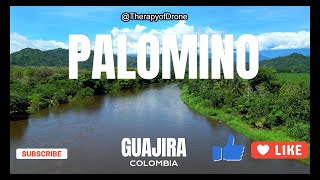 Palomino  4K Drone video Dibulla Guajira Colombia 2023 DJI mini 3 pro caribe Colombiano [upl. by Shina]