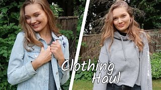 Back to School Clothing Haul TryOn [upl. by Assirec]