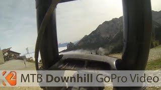 MTB Downhill vom Breitenberg Pfronten im Allgäu GoPro HERO3 [upl. by Namlas]