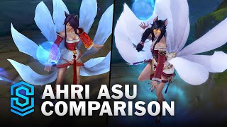 NEW vs OLD AHRI EVERYTHING  League of Legends [upl. by Ignazio]