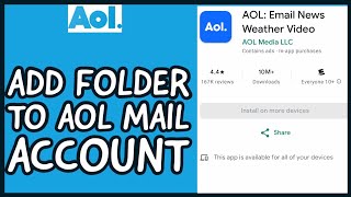 How to Add Folder to AOL Mail Account Attach Folder to AOL Mail Account on PC 2024 [upl. by Jacob]