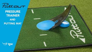 PuttOUT Pressure Trainer wMat Review [upl. by Anrak]