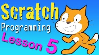 Scratch Programming Lesson 5 Variables amp Collisions [upl. by Leafar21]