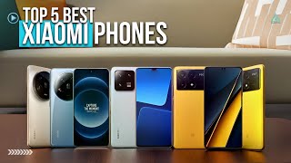 Top 5 Best Xiaomi Phones in 2024 [upl. by Schuyler]