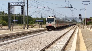 Arrivo nella stazione di Metaponto del treno IC 701 “Roma TerminiTaranto” [upl. by Rosene]