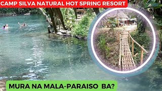 Camp SILVA Natural Hot Spring Resort Calauan Laguna  A running water hot spring resort [upl. by Mishaan]