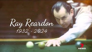 Ray Reardon 1932  2024 7 News Adelaide [upl. by Anica778]