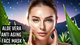 How to MAKE Aloe Vera ANTIAGING Face Mask With Recipe  Beauty Secrets from a Cosmetic Chemist 🌿💫 [upl. by Izawa303]