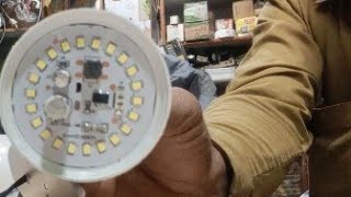 How To Make LED Bulbs lightshow to make 18 watt bulb 220 voltsby sa technical work [upl. by Wiedmann]