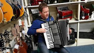 Hohner Morino V Piano Accordion  Hobgoblin Music Birmingham [upl. by Akinorev935]