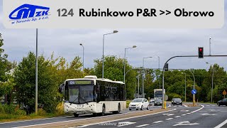 Ursus CS12LF 606 124 Rubinkowo PampR ➡ Obrowo MZK Toruń [upl. by Chretien]