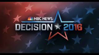 MSNBCNBC News Decision 2016 Theme [upl. by Deegan]