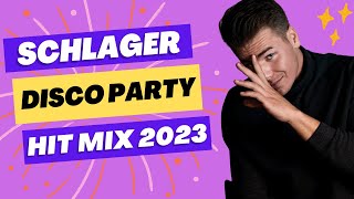 Schlager Disco Party 2023 🥳 Schlager für Alle [upl. by Einaffit869]