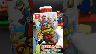 Top 10 best Super Mario games for the Nintendo switch mario top10 nintendo supermario [upl. by Akemit470]