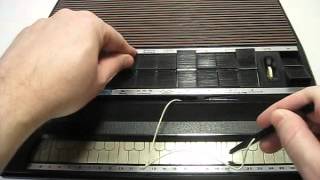 1977 DUBREQ Stylophone 350s Deluxe Model Made In England [upl. by Griffith]