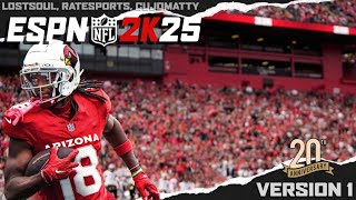 NFL 2K25  Version 1 Available Now [upl. by Giorgia]