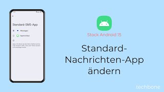 StandardNachrichtenApp ändern Android 15 [upl. by Eneluj]