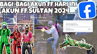 Bagi Bagi Akun Free Free Terbaru Hari Ini 2024 No tipu  BAGI BAGI AKUN FF GRATIS TERBARU HARI INI [upl. by Homans215]