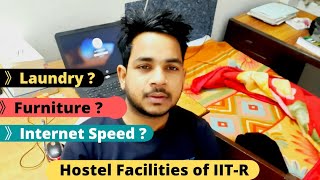 Hostel facilities For Students In IIT Roorkee  Internet Laundry and Other Facilities  2021 Vlog [upl. by Alyworth]