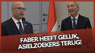 PVVer komt op voor Faber amp vertelt TIERENDE Rosenmöller de WAARHEID over ASIELZOEKERS [upl. by Eellehs]