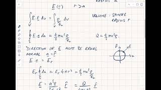 Example calculations using Gauss Law [upl. by Ttreve]