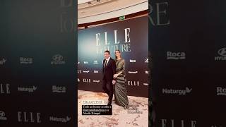 Antonio Banderas amp Nicole Kimpel at the ELLE for Future Gala in Madrid antoniobanderas [upl. by Trebled]