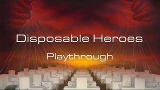 Disposable Heroes 4K [upl. by Erika]