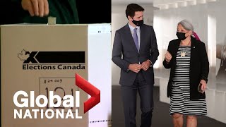 Global National Aug 12 2021  Canada braces for writ drop Sept 20 election [upl. by Skiba]