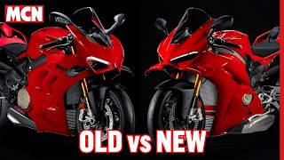 2025 Ducati Panigale V4S  Everything you need to know  MCN first look [upl. by Suilienroc]