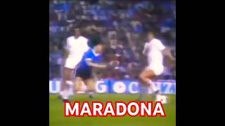 ❤️MARADONA THE BEST❤️ maradona football futbol maradonaskills seleccionargentina napoli [upl. by Ellenwad521]