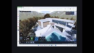 Test Lumion Revit and Render on cloud surface pro 6 [upl. by Dlarej129]