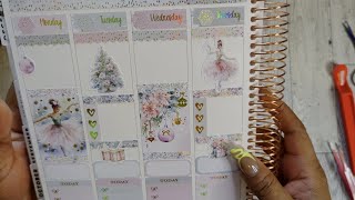 Decorative Planning Sadies Stickers Spiral Planner [upl. by Polly]