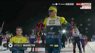 🔴🔴 MURIEL BODSON COUPE DU MONDE DE BIATHLON 2024 MASS START HOMMES A KONTHIOLAHTI FINLANDE 08 12 [upl. by Clotilda]