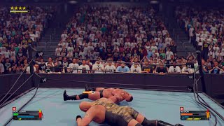 WWE 2K24 Vintage Showdown Brock Lesnar and Big Show Brawl Until the Ring Breaks – Don’t Miss Out [upl. by Issi]