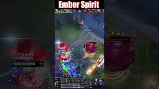 3373 Gold In 57 Seconds Ember Spirit Likes this Very Much dota2 dota2highlights rampage [upl. by Eyahsal]