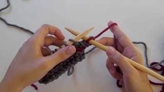 Tuto Tricot  Changer de laine ou de pelote  Kit et Colégram [upl. by Eberly]